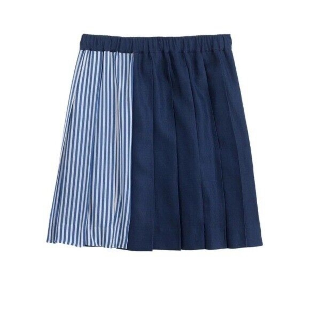J. Crew Collection Mixed Media Skirt